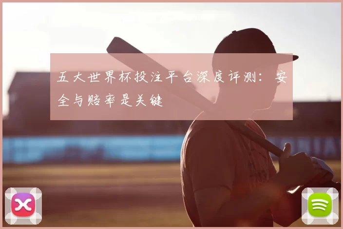 五大世界杯投注平台深度评测:安全与赔率是关键