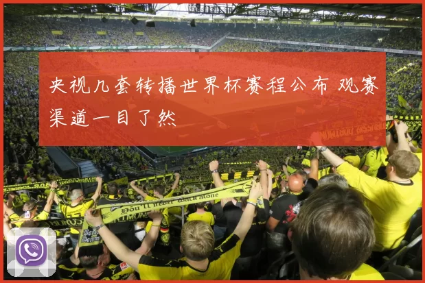 央视几套转播世界杯赛程公布 观赛渠道一目了然