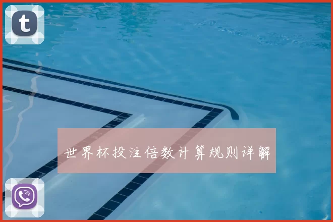 世界杯投注倍数计算规则详解
