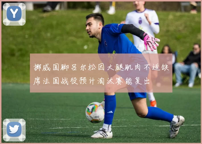 挪威国脚吕尔松因大腿肌肉不适缺席法国战役预计淘汰赛能复出