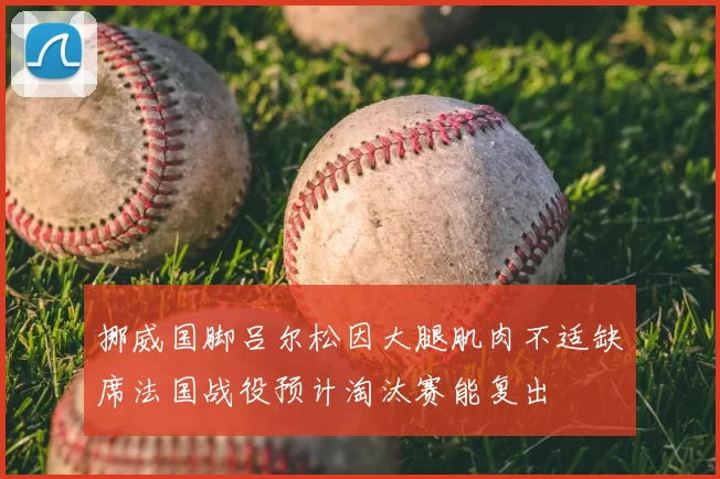 挪威国脚吕尔松因大腿肌肉不适缺席法国战役预计淘汰赛能复出